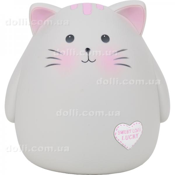 Скарбничка Kite K23-498-2, pink cat