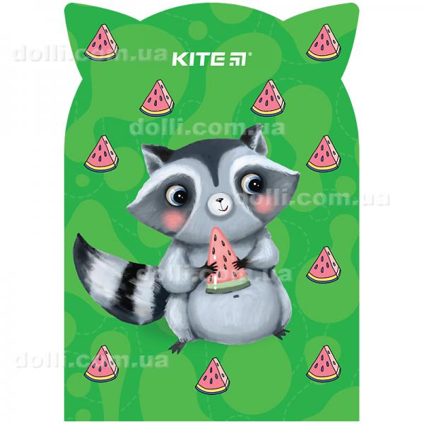 Блокнот Kite Tasty racoon K24-461-4, 48 аркушів, клітинка
