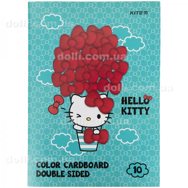 Картон цветной двусторонний Kite Hello Kitty HK21-255