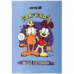 Зошит для нот Kite Garfield GF25-404, A4, 20 аркушів