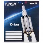 Тетрадь школьная Kite NASA NS25-236, 18 листов, клетка