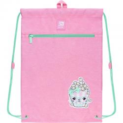 Сумка для обуви с карманом Kite Education Cat Corn K22-601M-17