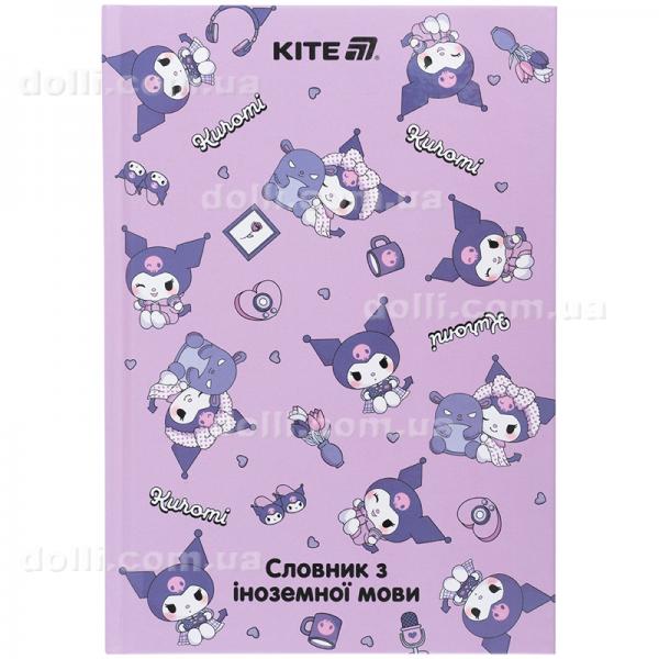Словник для запису іноземних слів Kite Kuromi HK25-407-2, 60 аркушів