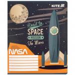 Тетрадь школьная Kite NASA NS25-232, 12 листов, клетка