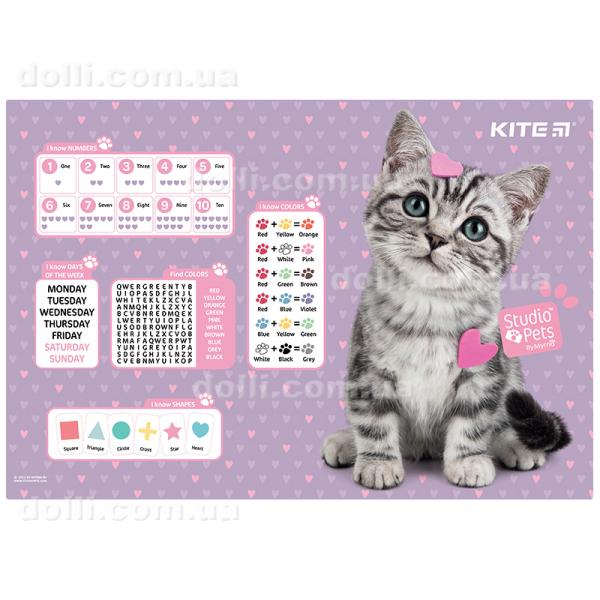 Подложка настольная Kite Studio Pets SP22-207