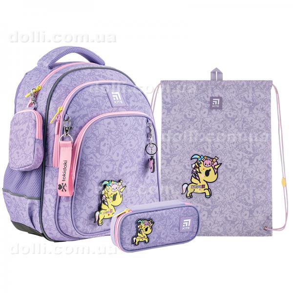 Школьный набор Kite tokidoki SET_TK24-763S (рюкзак, пенал, сумка)