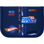 Пенал без наповнення Kite Education Hot Wheels HW21-621, 1 відділення, 1 відворот