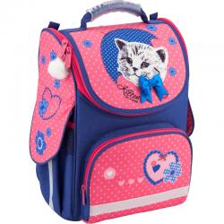 Ранец школьный каркасный ортопедический Kite Pretty Kitten K18-501S-7
