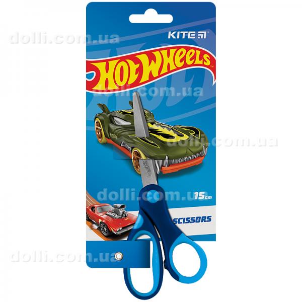 Ножиці дитячі Kite Hot Wheels HW24-126, 15 см