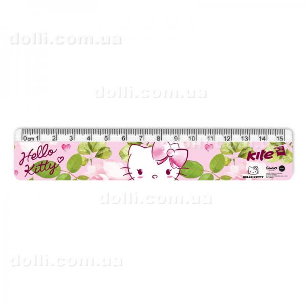 Линейка пластиковая Kite Hello Kitty HK17-090