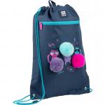 Сумка для взуття з кишенею Kite Education Wow Cats K22-601M-11