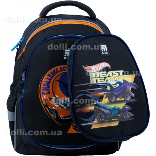 Рюкзак напівкаркасний Kite Education Hot Wheels HW22-700M(2p)