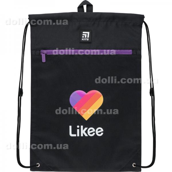Сумка для взуття з кишенею Kite Education Likee LK22-601M