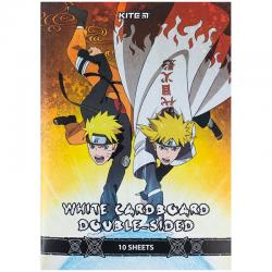 Картон білий Kite Naruto NR24-254, А4, 10 аркушів