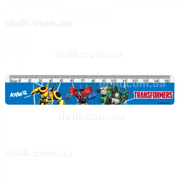 Линейка пластиковая Kite Transformers TF17-090