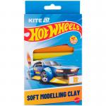 Пластилин восковой Kite Hot Wheels HW25-086-1, 12 цветов, 200 г