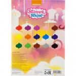 Бумага цветная двусторонняя Kite Shimmer&Shine SH18-250