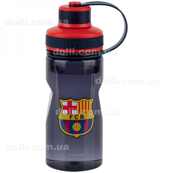 Пляшечка для води Kite FC Barcelona BC25-397, 500 мл, синя