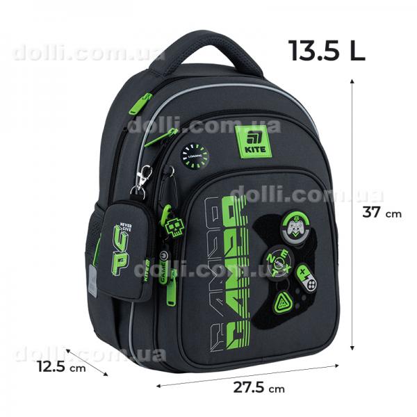 Рюкзак шкільний Kite Education Gamer K25-763S-2