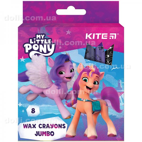 Мелки восковые Jumbo My Little Pony LP24-076, 8 цветов