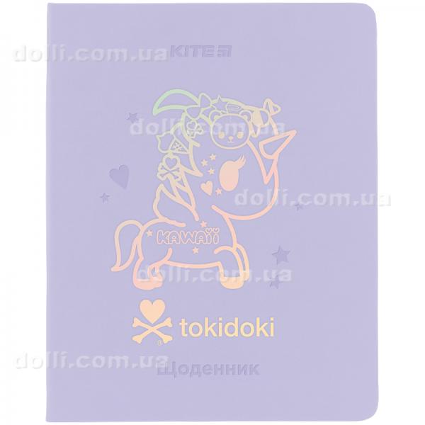 Дневник школьный Kite tokidoki TK24-283, мягкая обложка, PU