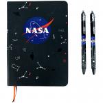 Набор подарочный блокнот+2 ручки Kite NASA NS21-499
