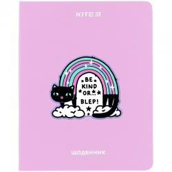 Щоденник шкільний Kite Be Kind K24-264-2, тверда обкладинка, PU