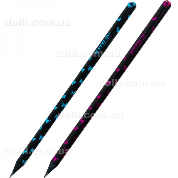 Карандаш графитный с кристаллом Kite Butterfly K24-059-2