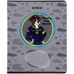 Тетрадь школьная Kite Смелые животные K22-239-2, 24 листа, в линию