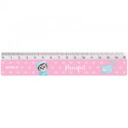 Линейка пластиковая Kite Studio Pets SP24-090, 15 см