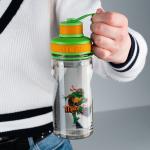 Бутылочка для воды Kite Ninja Turtles NT25-397, 500 мл, серая