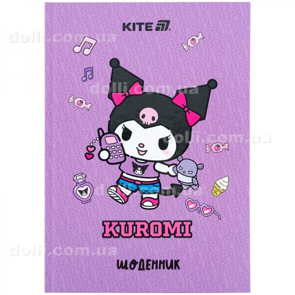 Дневник школьный Kite Kuromi HK25-262-3, твердая обложка