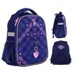 Шкільний набір Kite Check and Hearts SET_K24-555S-1 (рюкзак, пенал, сумка)