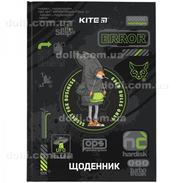 Щоденник шкільний Kite Fox Rules K24-262-9, тверда обкладинка