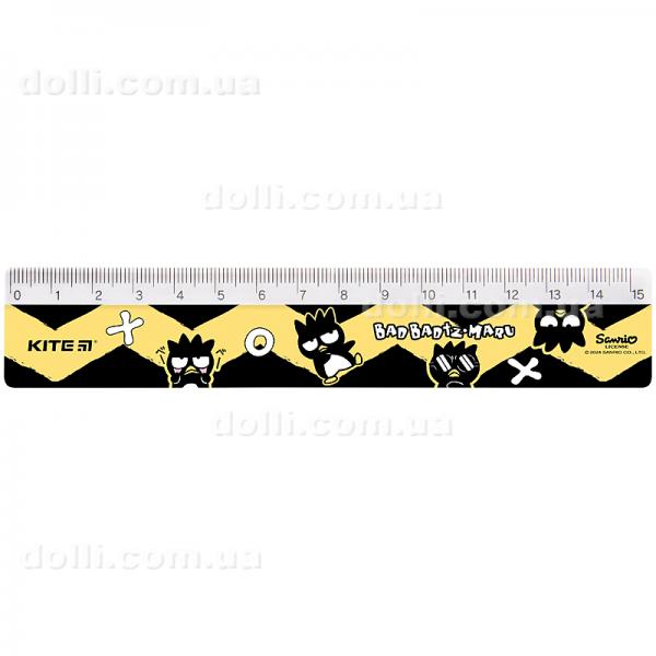 Лінійка пластикова Kite Bad Badtz-Maru HK24-090-3, 15см