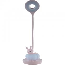 Настольная лампа LED с аккумулятором Cloudy Bunny Kite K24-493-1-2, розовый