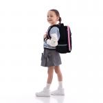 Рюкзак шкільний напівкаркасний GoPack Education Heart GO26-165S-2