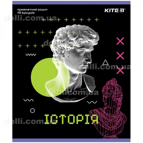 Предметная тетрадь Kite Neo K24-240-12, 48 листов, клетка, история