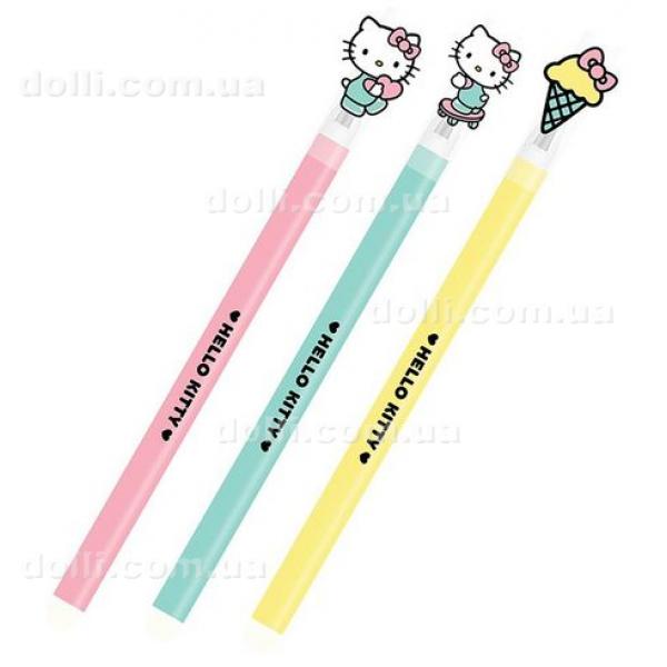 Ручка гелевая "пиши-стирай" Kite Hello Kitty HK23-352, синяя