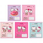 Тетрадь школьная Kite Hello Kitty HK25-232-2, 12 листов, клетка
