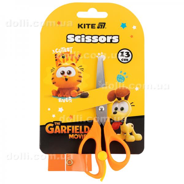 Ножницы детские с пружиной Kite Garfield GF25-129, 13 см