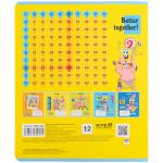 Зошит шкільний Kite SpongeBob SquarePants SB25-232, 12 аркушів, клітинка