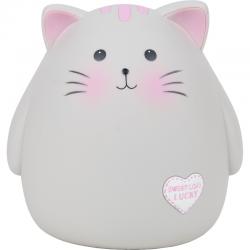 Копилка Kite K23-498-3, grey cat