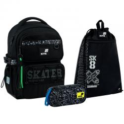Школьный набор Kite Education Skater SET_K26-1022M-2 (рюкзак, пенал, сумка)