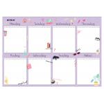 Планер настенный на неделю Kite Purple mood K22-473-2, А3