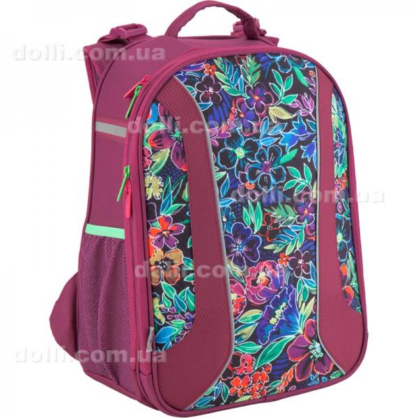 Ранец школьный ортопедический каркасный Kite Flowery K18-703M-2