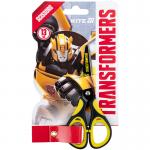 Ножницы детские с резиновыми вставками и рисунком на лезвии Kite Transformers TF25-148, 13 см