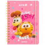 Дневник на спирали Kite Garfield GF25-438, твердая обложка