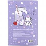 Блокнот Kite Kuromi HK24-193-2, термобіндер, А5, 64 аркуші, нелінований