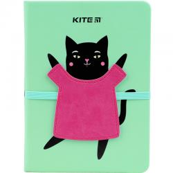 Блокнот Kite Green cat K22-464-2, В6, 96 аркушів, клітинка
